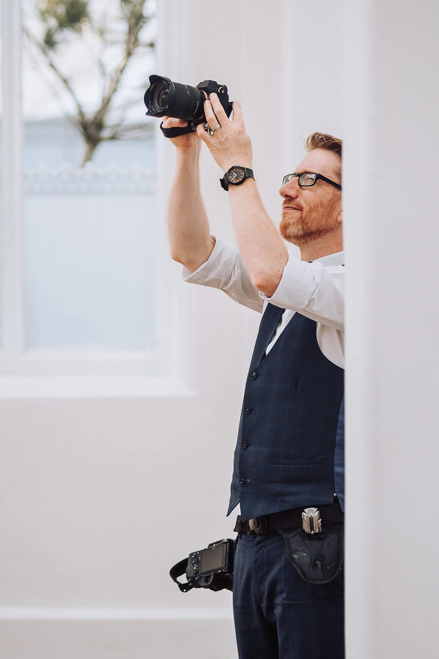 Candid wedding photographer