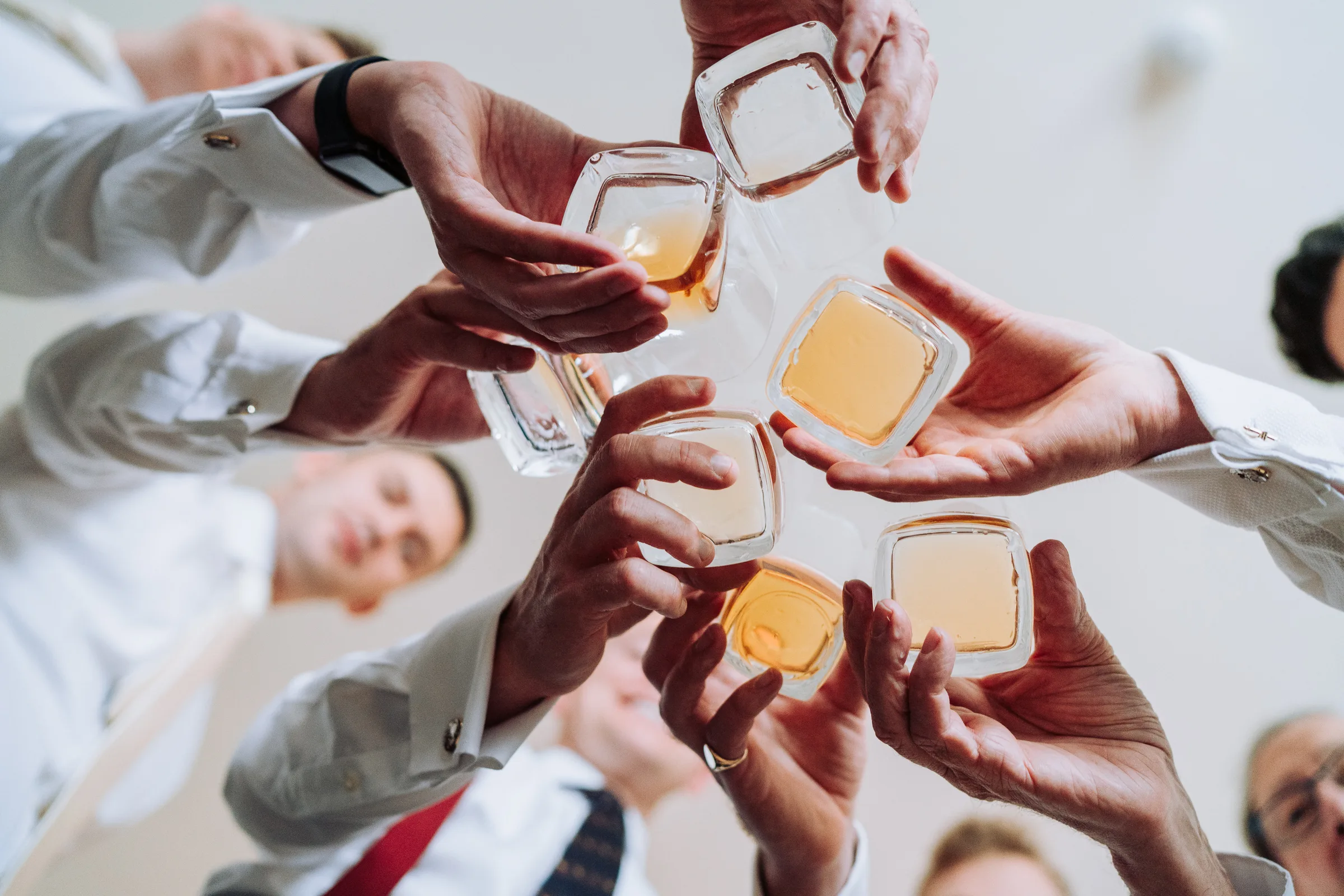 A wee whiskey with the boys