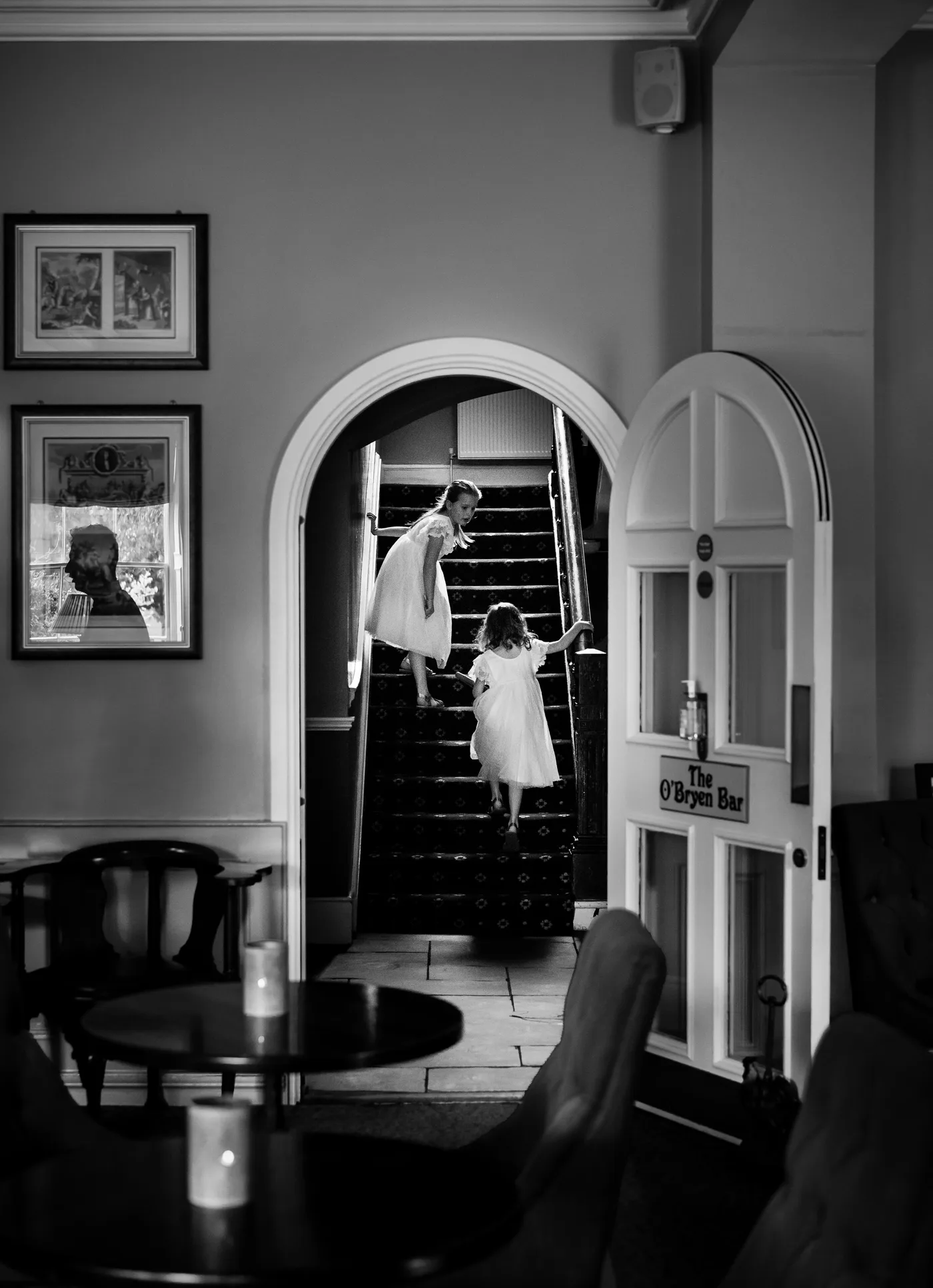 Candid flowergirls bellingham castle