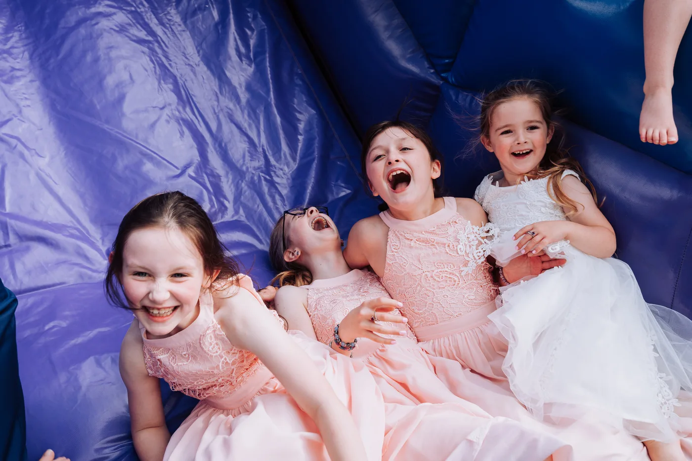 Wedding bouncy castle