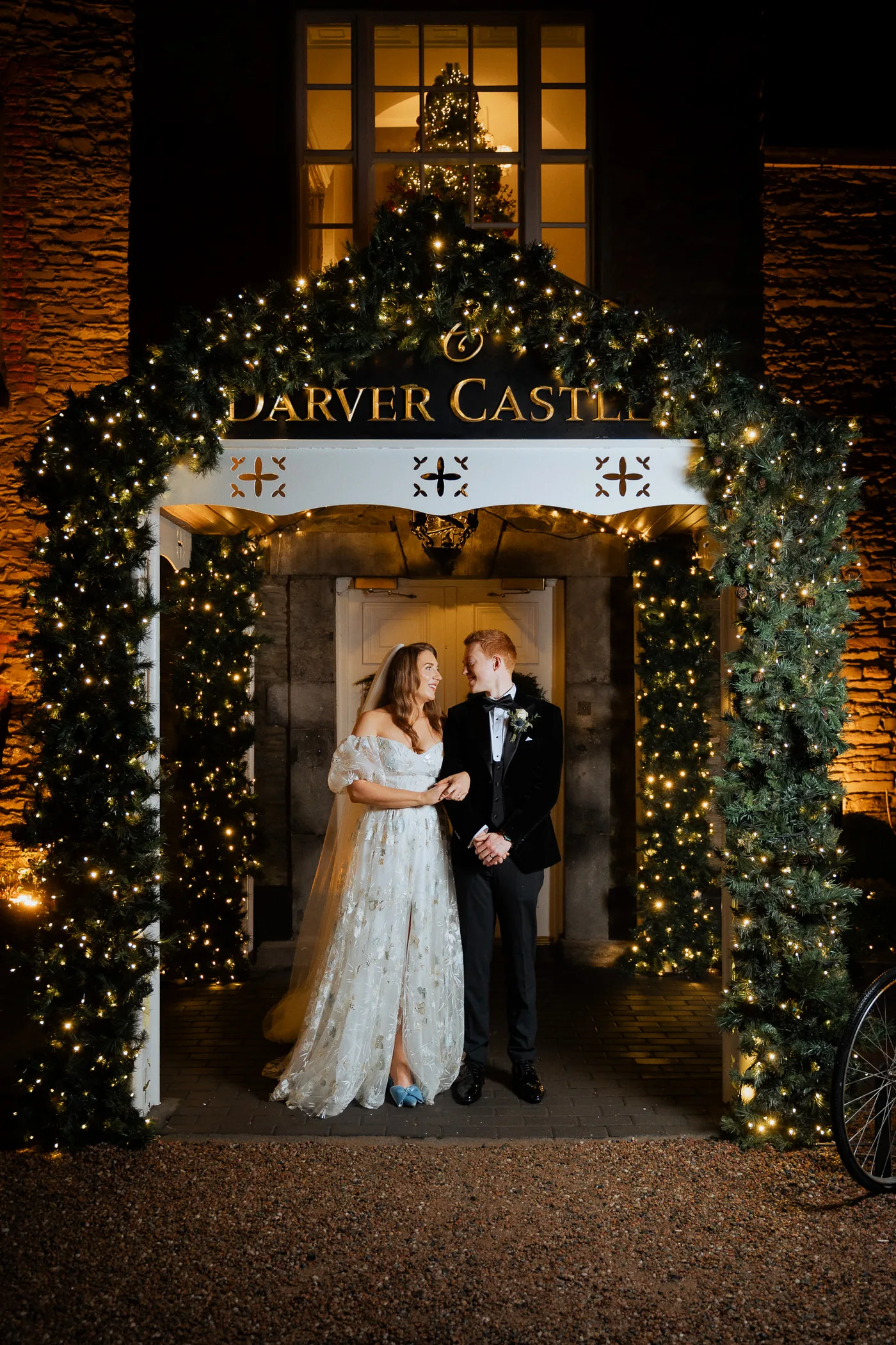 Christmas decorations darver castle
