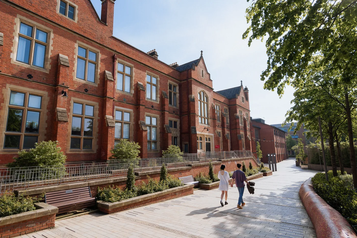 Couples engagement session queens university belfast