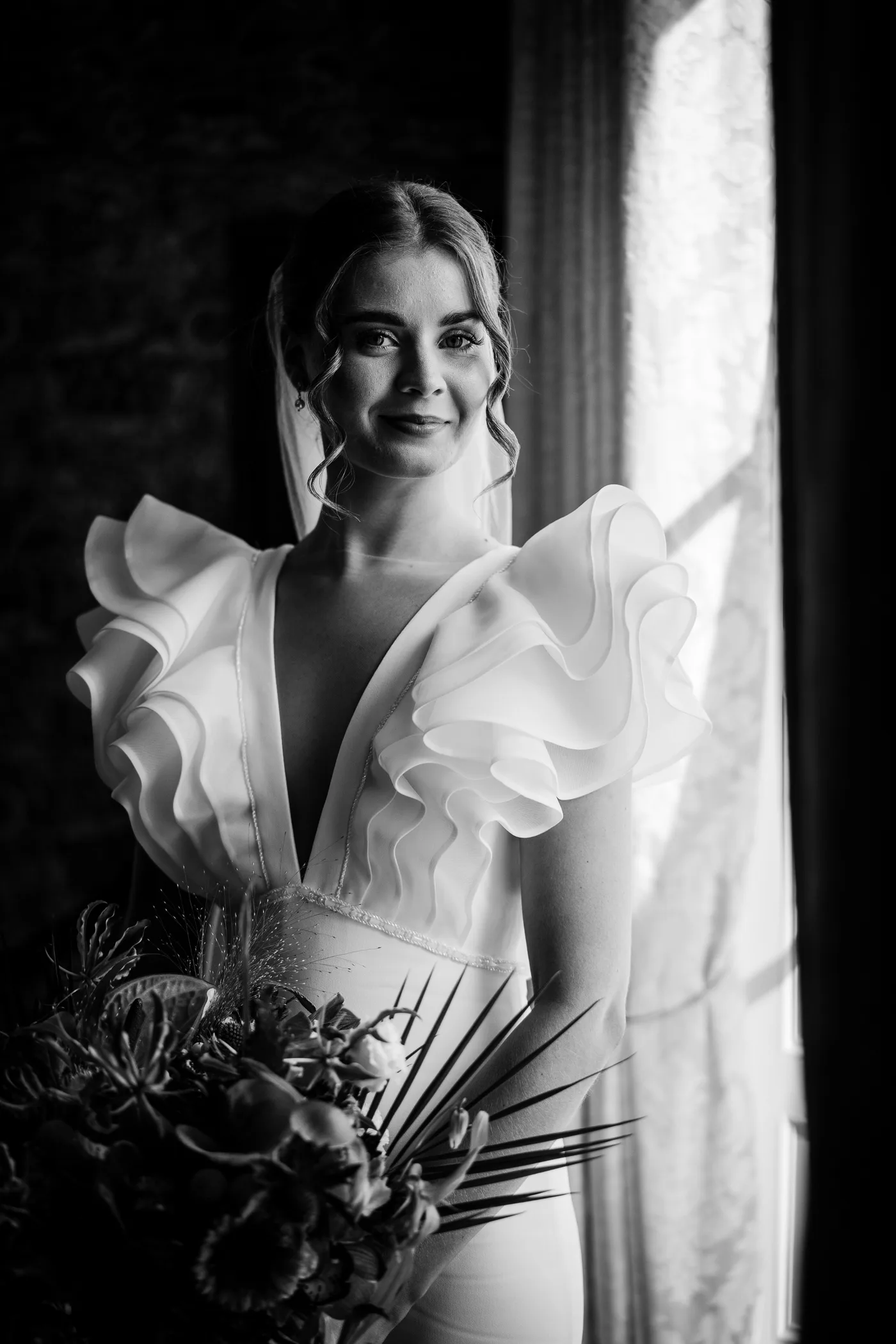 Bride alone great light killeavy castle