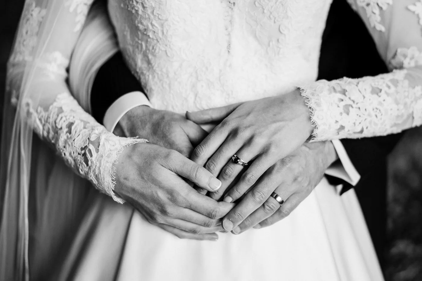 Couples hands