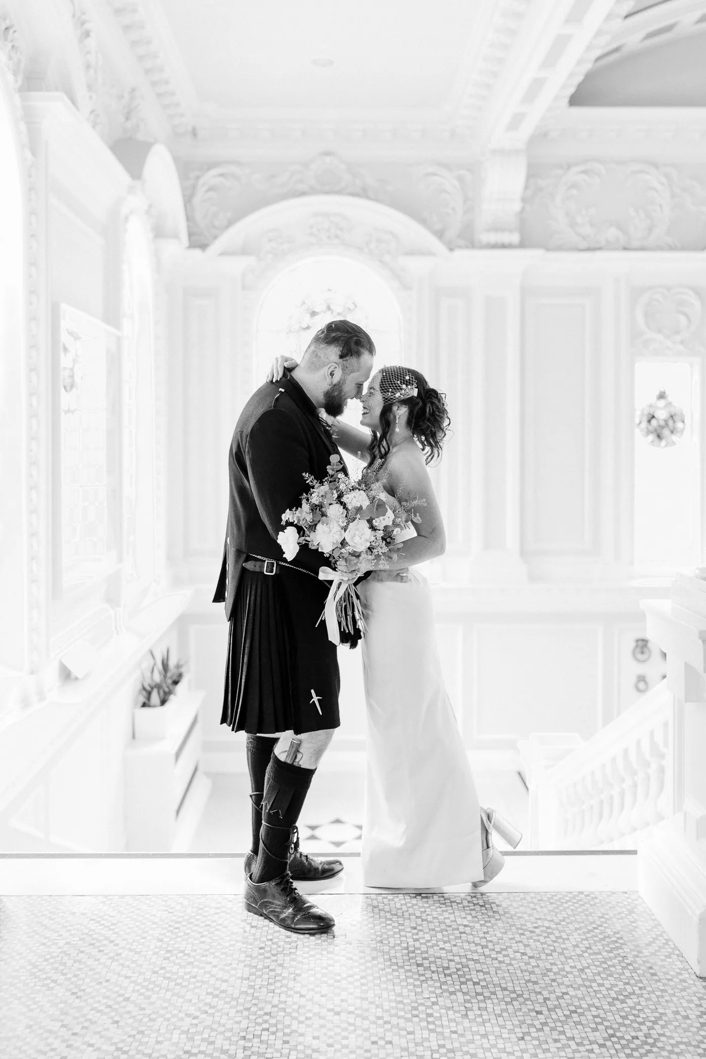 Just married belfast city hall