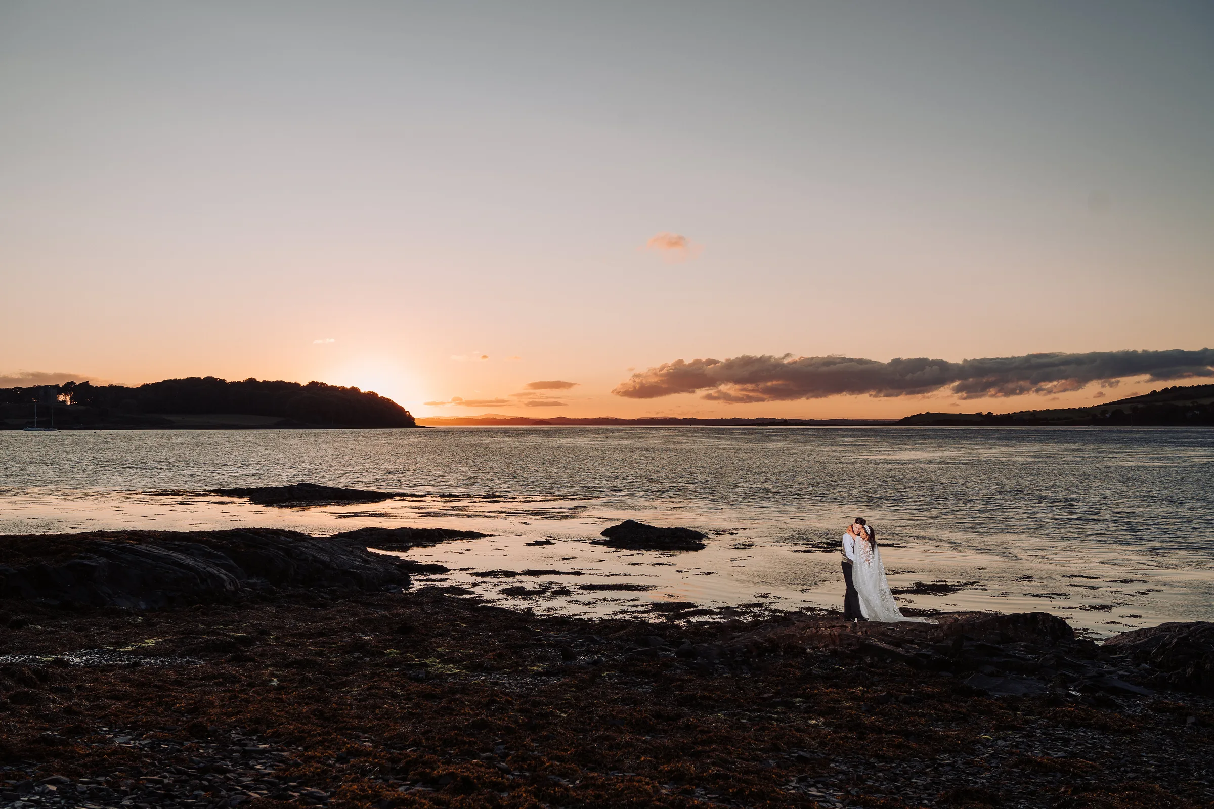 Old court sunset strangford wedding venue 2